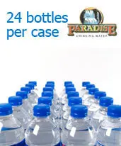 Half Liter Purified Bottled Water Orange/LA County